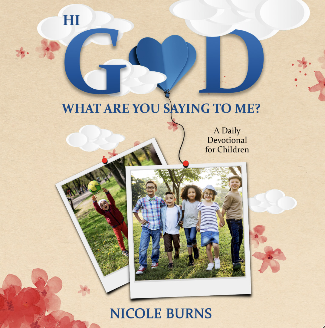 Hi God, What Are You Saying to Me? A Daily Devotional for Children book cover